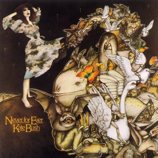 Kate Bush — Never For Ever cover artwork