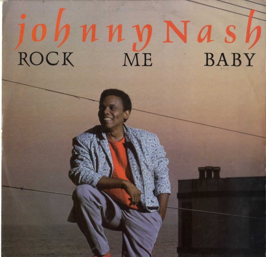 Johnny Nash Rock Me Baby cover artwork