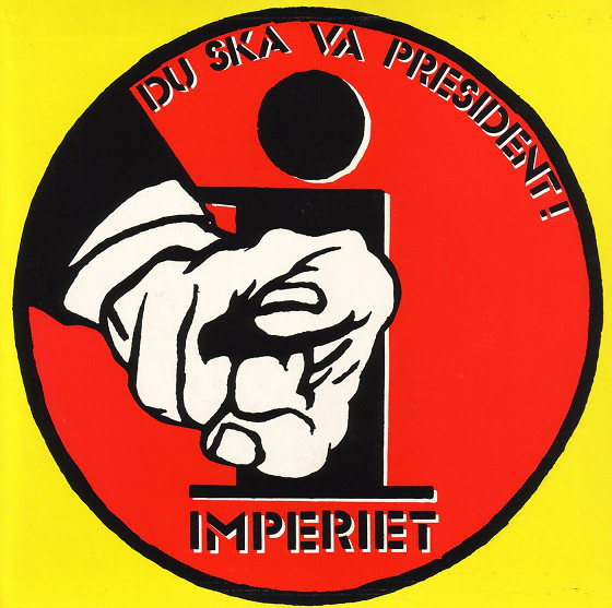 Imperiet — Du ska va president! cover artwork