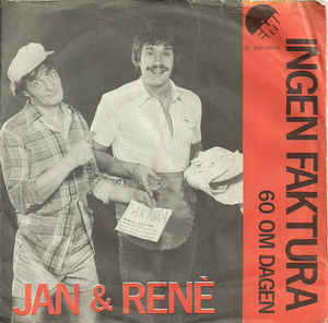 Jan &amp; Rene — Ingen faktura cover artwork