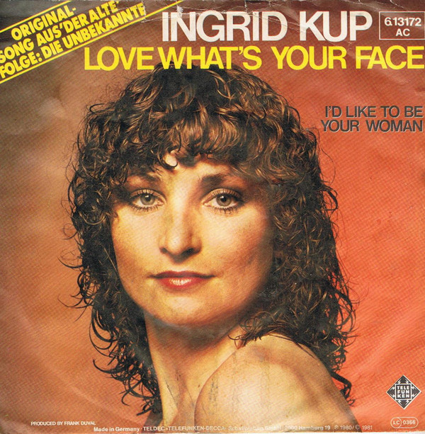 Ingrid Kup — Love What&#039;s Your Face cover artwork