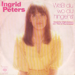 Ingrid Peters — Weißt du wo du hingehst cover artwork