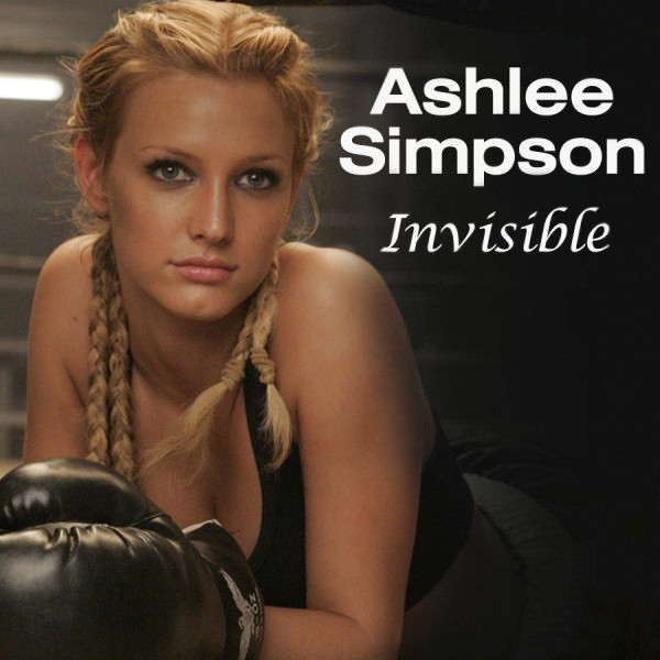 Ashlee Simpson Invisible cover artwork
