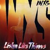 INXS Listen Like Thieves cover artwork