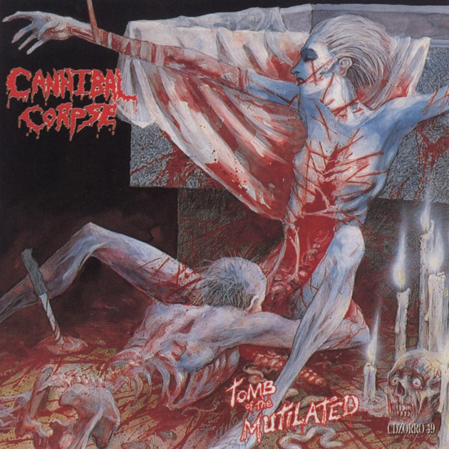 Cannibal Corpse Tomb of the Mutilated cover artwork