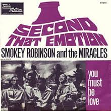 Smokey Robinson and the Miracles — I Second That Emotion cover artwork