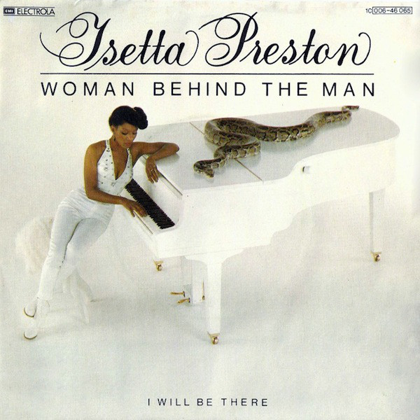 Isetta Preston Woman Behind the Man cover artwork