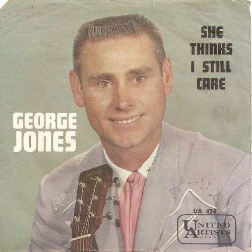 George Jones She Thinks I Still Care cover artwork