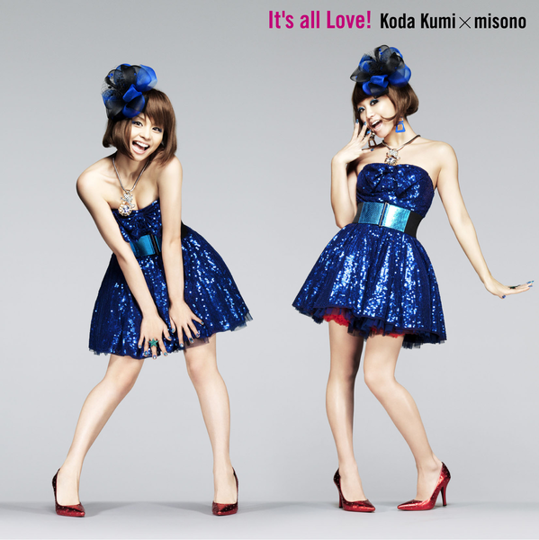 Koda Kumi & misono It&#039;s all Love! cover artwork
