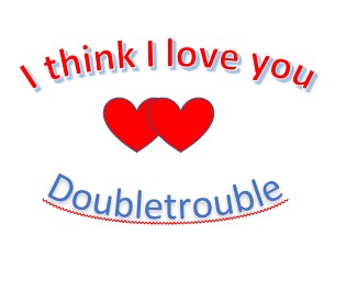Doubletrouble — I Think I Love You cover artwork