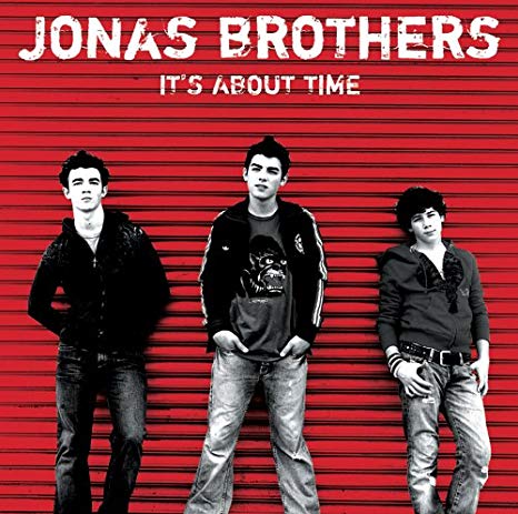 Jonas Brothers It&#039;s About Time cover artwork