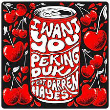 Peking Duk featuring Darren Hayes — I Want You cover artwork