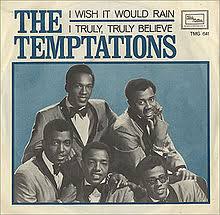 The Temptations — I Wish It Would Rain cover artwork