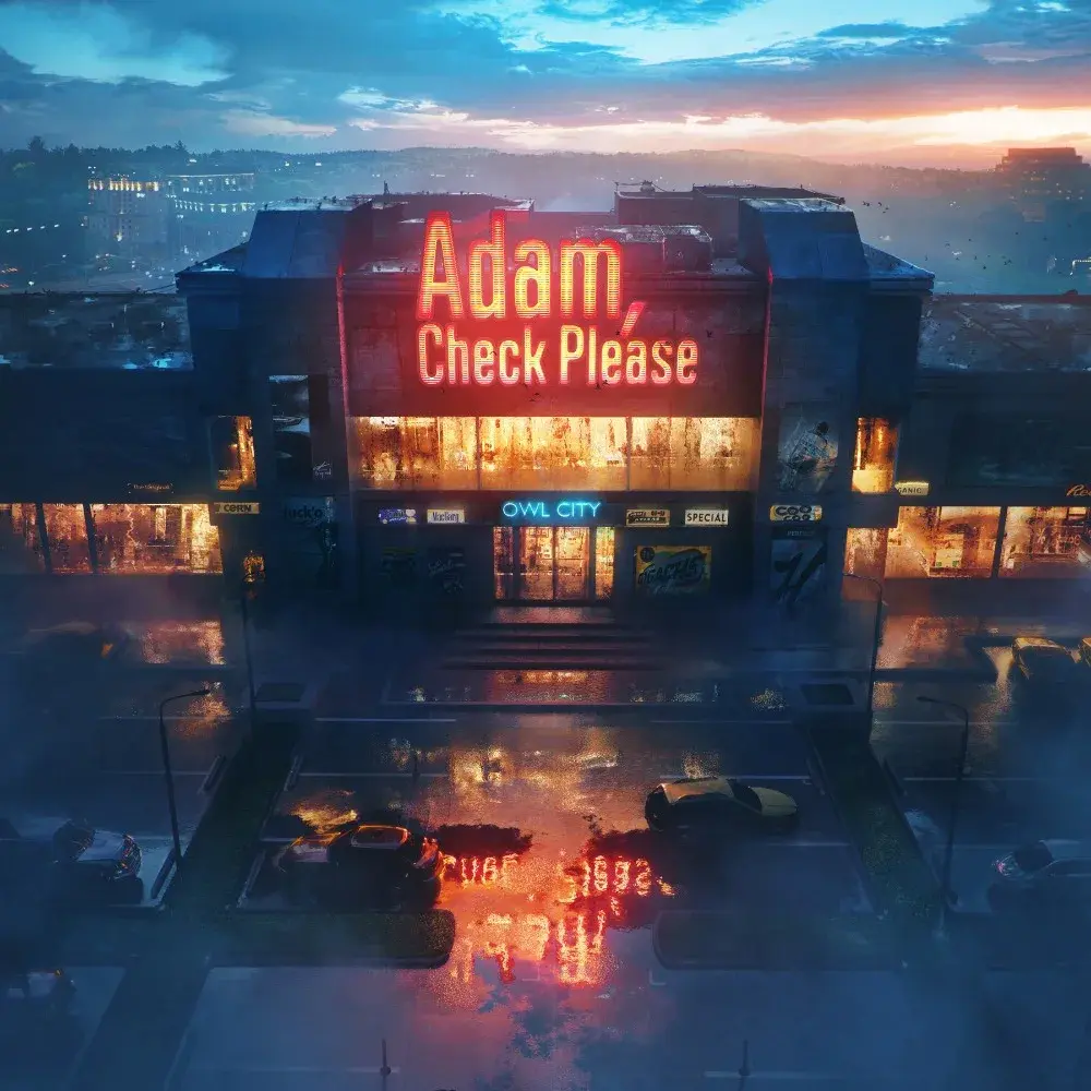 Owl City — Adam, Check Please cover artwork