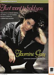 Jasmine Guy — Just Want to Hold You cover artwork