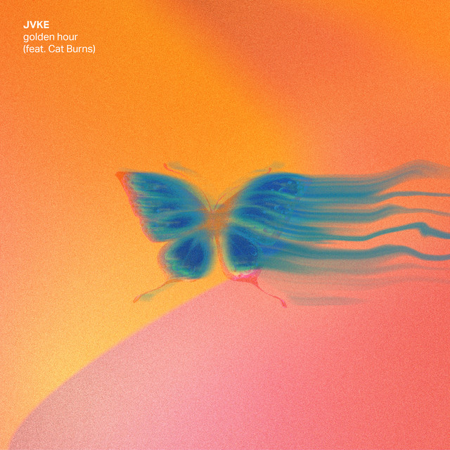 JVKE featuring Cat Burns — Golden Hour cover artwork