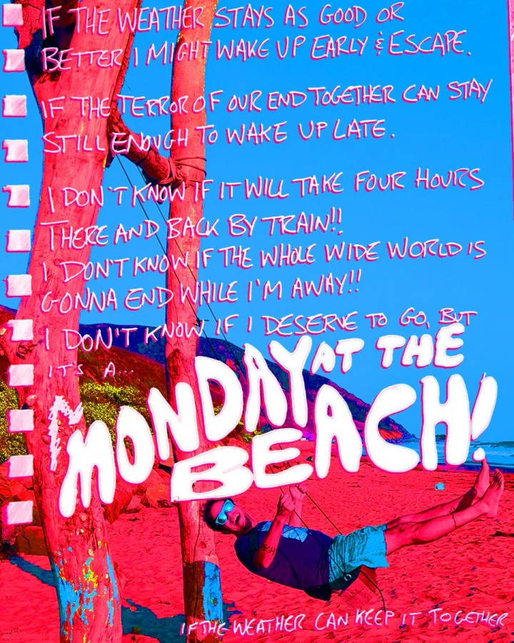 Jeff Rosenstock — Monday at the Beach cover artwork