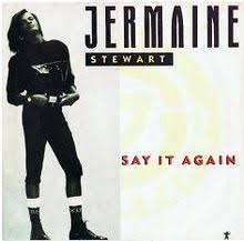 Jermaine Stewart — Say It Again cover artwork