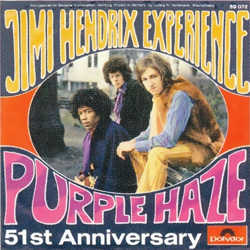 Jimi Hendrix — Purple Haze cover artwork