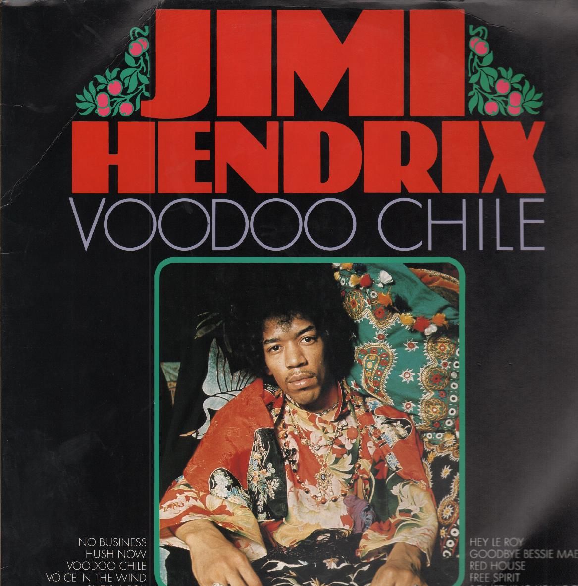 Jimi Hendrix Voodoo Chile cover artwork
