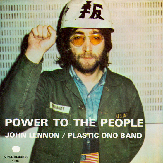 John Lennon & Plastic Ono Band — Power To The People cover artwork