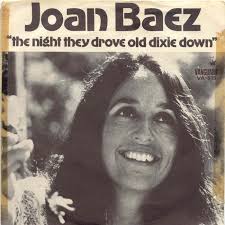 Joan Baez The Night They Drove Old Dixie Down cover artwork