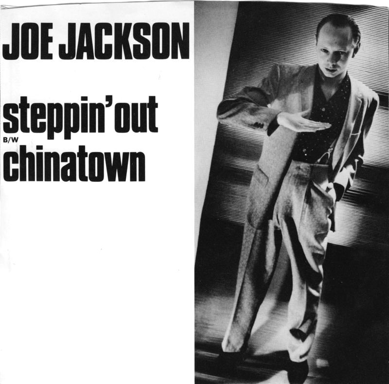 Joe Jackson — Steppin&#039; Out cover artwork