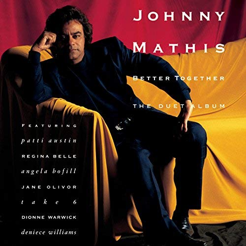 Johnny Mathis Better Together: The Duet Album cover artwork