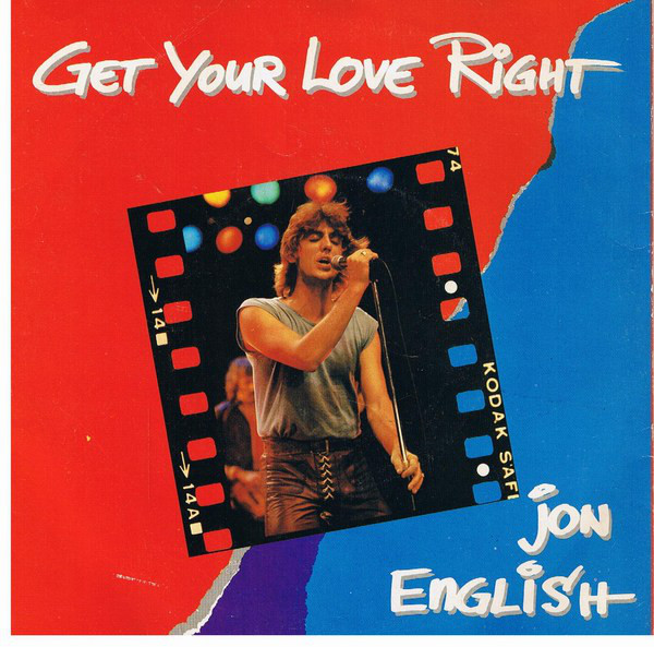 Jon English — Get Your Love Right cover artwork
