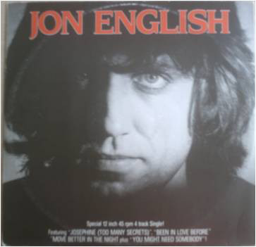 Jon English — Josephine (Too Many Secrets) cover artwork