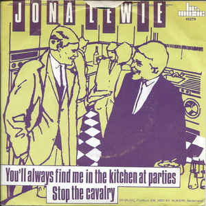Jona Lewie — You&#039;ll Always Find Me In The Kitchen At Parties cover artwork