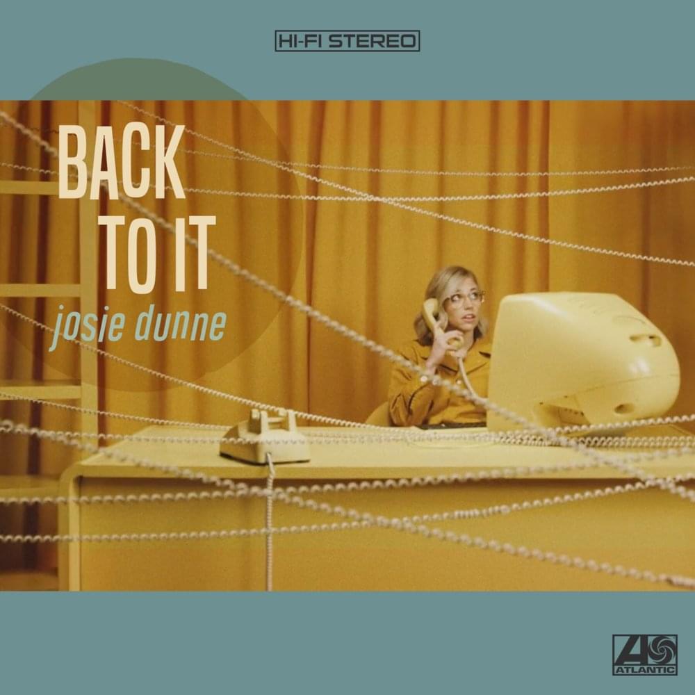 Josie Dunne Back To It cover artwork