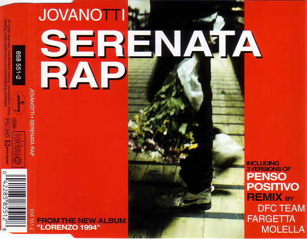 Jovanotti — Serenata Rap cover artwork