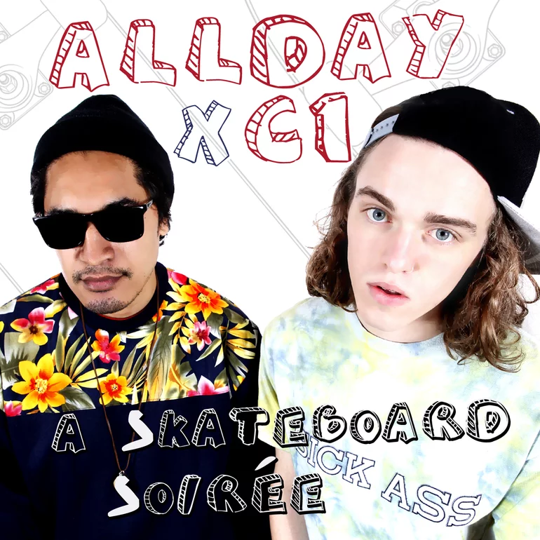 Allday A Skateboard Soiree cover artwork