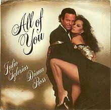 Julio Iglesias & Diana Ross All of You cover artwork