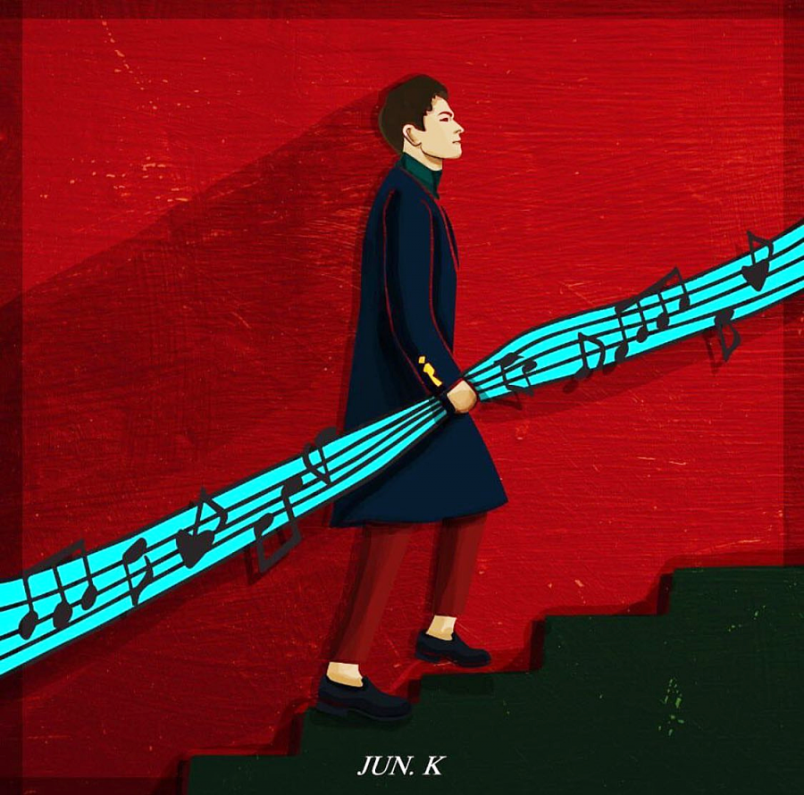 Jun.K — A Moving Day cover artwork