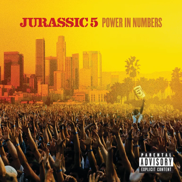 Jurassic 5 Power in Numbers cover artwork
