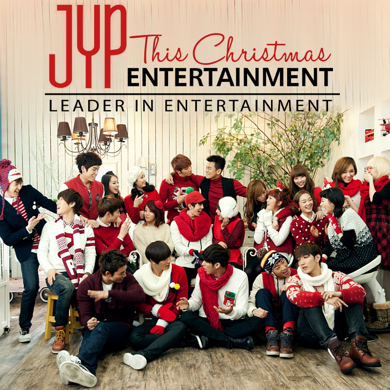 JYP Nation — This Christmas cover artwork