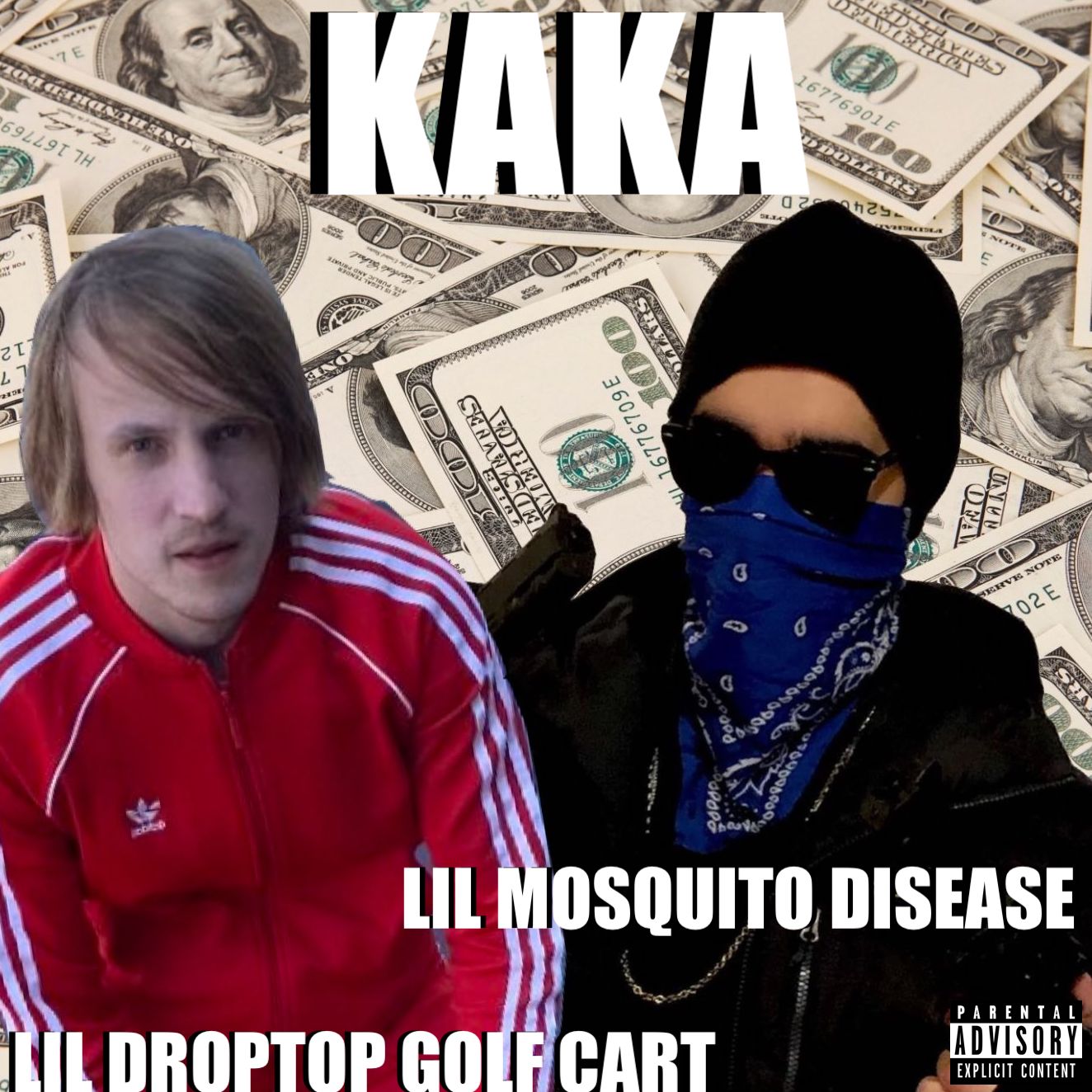 Lil Mosquito Disease featuring Lil Droptop Golf Cart — KAKA cover artwork