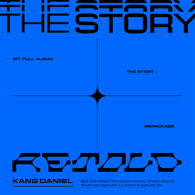 KANGDANIEL The Story : RETOLD cover artwork