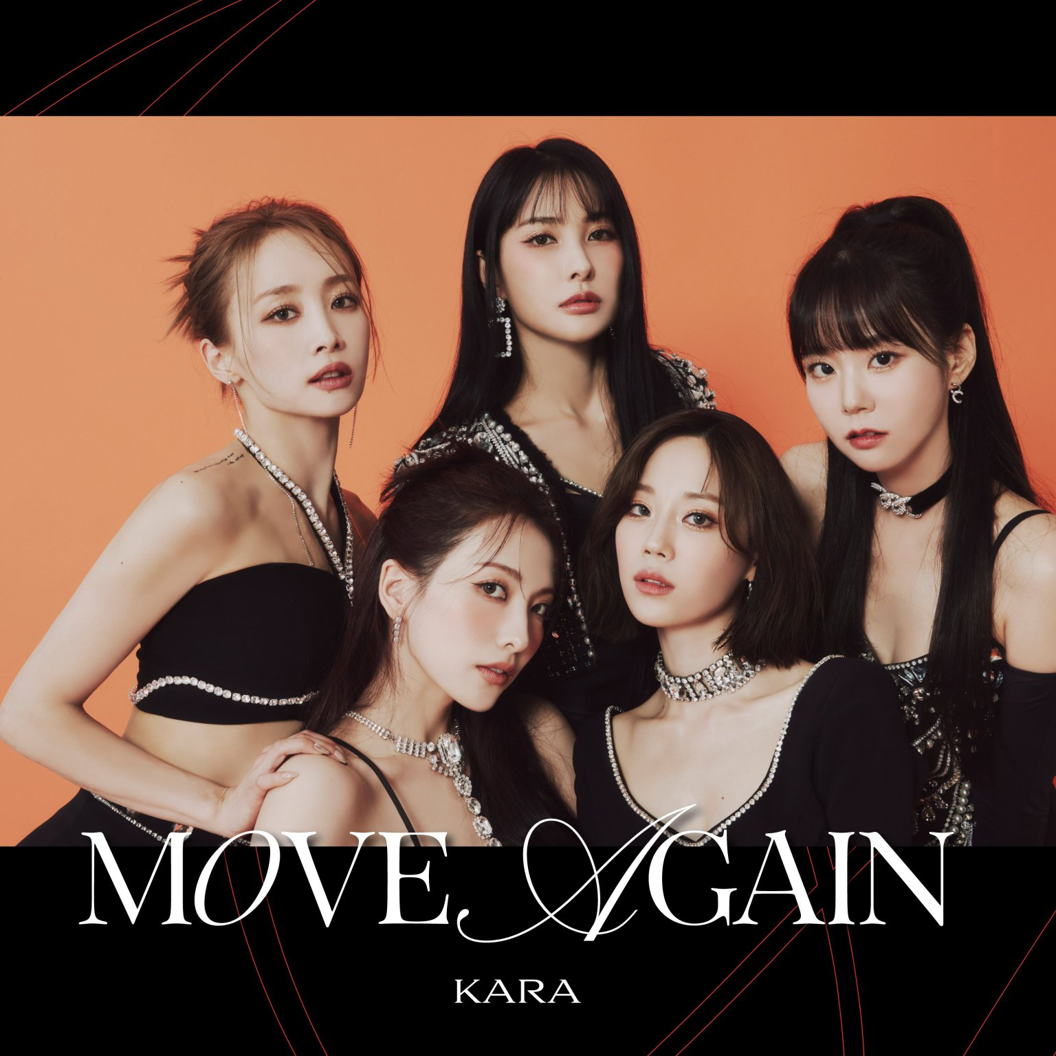 KARA Move Again cover artwork