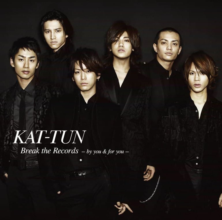 KAT-TUN Break the Records: By You &amp; for You cover artwork