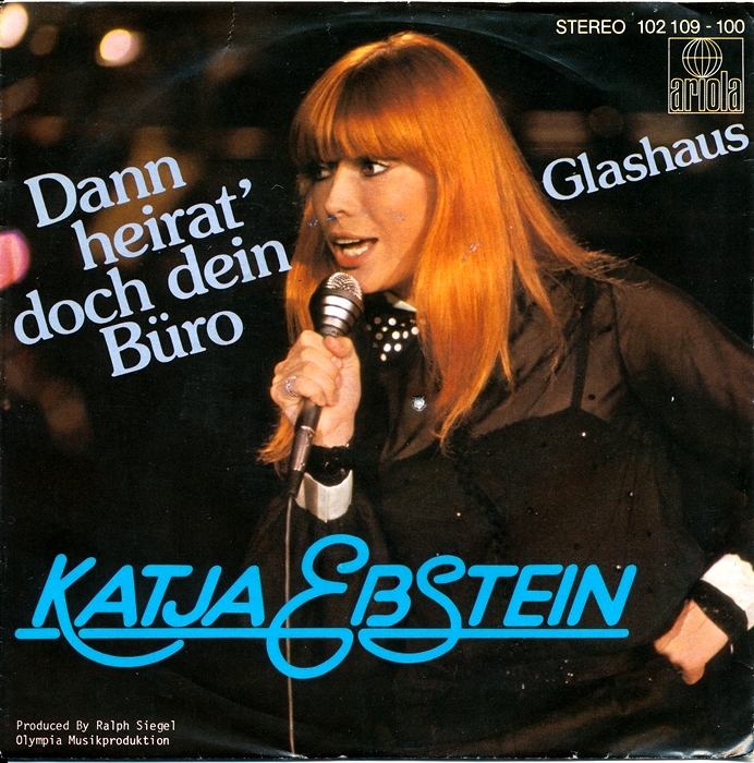 Katja Ebstein — Dann Heirat&#039; Doch Dein Büro cover artwork