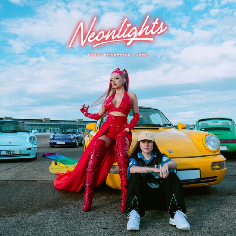 Katja Krasavice — Neonlights cover artwork