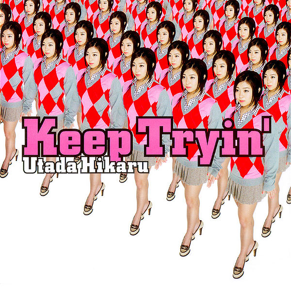 Utada Hikaru Keep Tryin&#039; cover artwork
