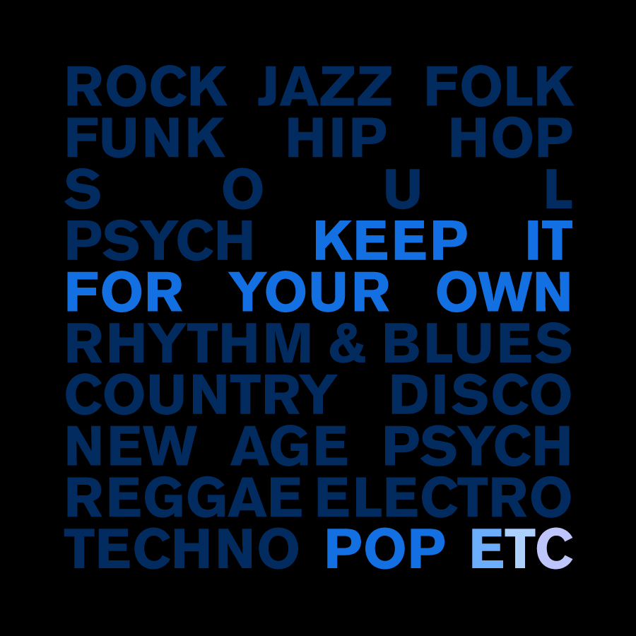 POP ETC — Keep It For Your Own cover artwork