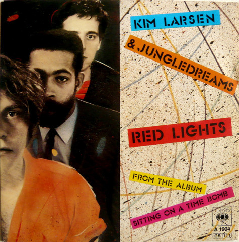 Kim Larsen & Jungledreams — Red Lights cover artwork