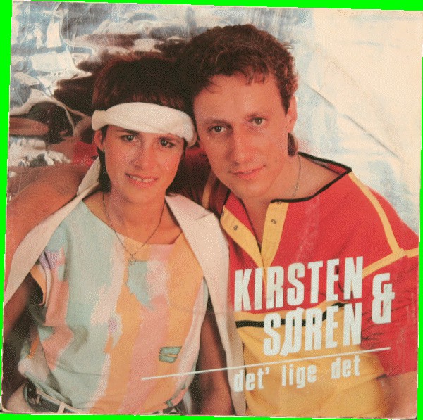 Kirsten &amp; Søren — Det&#039; lige det cover artwork