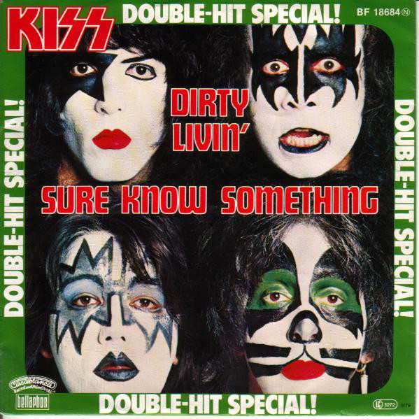KISS — Dirty Livin&#039; cover artwork