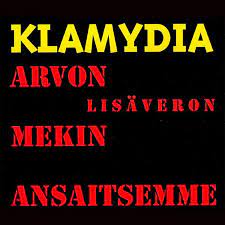Klamydia — Arvon (lisäveron) mekin ansaitsemme (EP) cover artwork